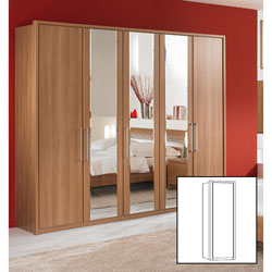 Wiemann - Campina 1 Door Wardrobe (Mirror