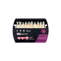 Wiha Sb 7944 Xselector 11 Piece Mixed Pozi - Phillips - Slotted Driver Bit Set