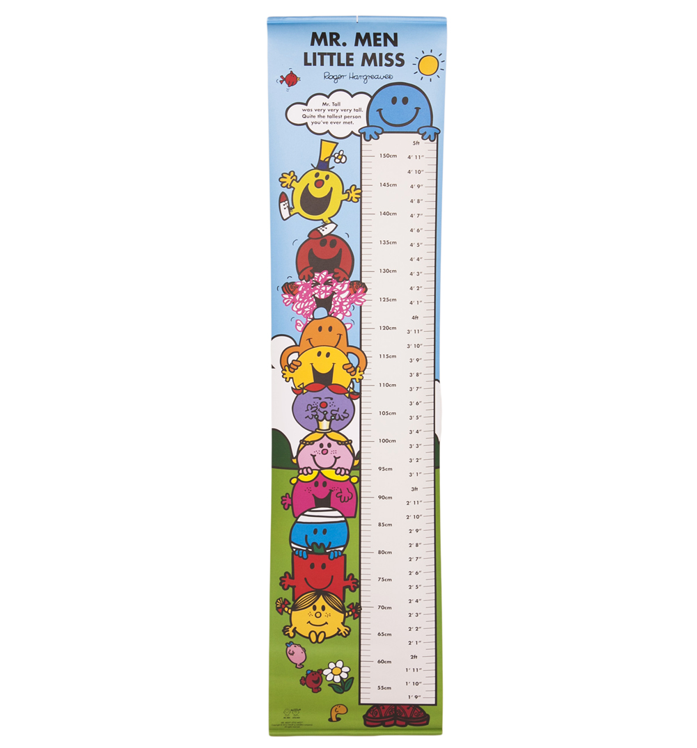 Mr Men And Little Miss Height Chart