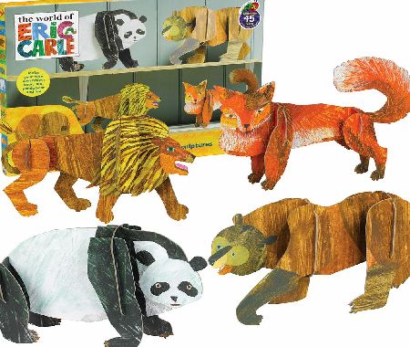 The Very Hungry Caterpillar 3D Animal Sculptures