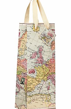 Wild and Wolf Maps Bottle Bag