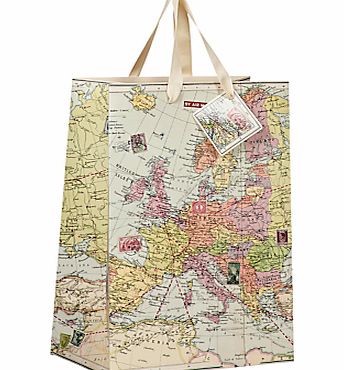 Wild and Wolf Maps Gift Bag, Medium