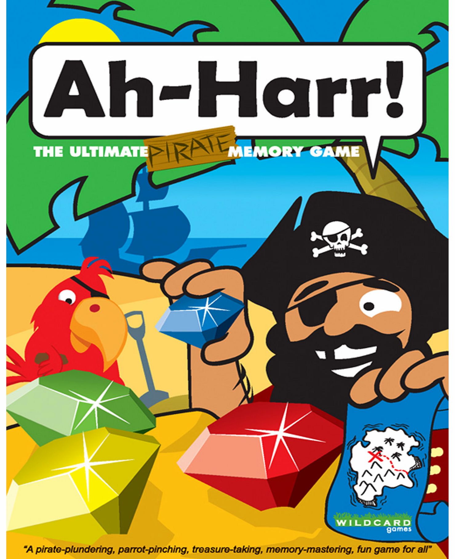 Wild Card Games Ah-Harr! - The Ultimate Pirate Memory Game