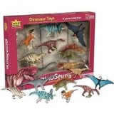 Wild Republic Dinosaur Large 8-Piece Action Figure Set