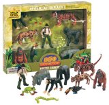 Wild Republic Rainforest Exploration Action Figure Set