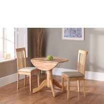 Wilkinson Furniture Beacon Drop Leaf Dining Set in Natural