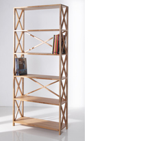 Wilkinson Furniture Cubis Large Bookcase in Natural