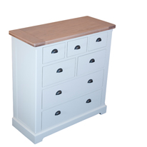 Wilkinson Furniture Honister Oak Top Large Chest of Drawers