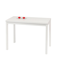 Manitoba Dining Table in White High Gloss