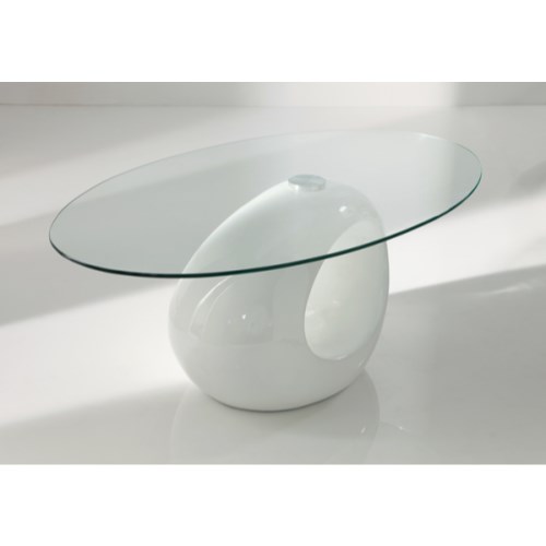 Orbit Glass Top Coffee Table