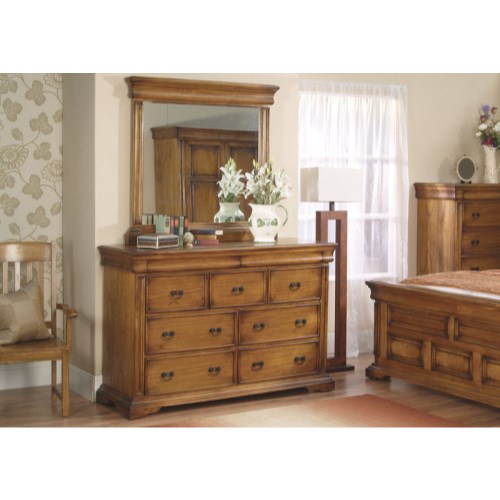 Wilkinson Furniture Remus 4 3 Drawer Chest in Oak