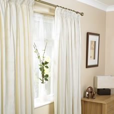 Wilkinson Plus Adelphi Curtains Lined Cream 46inx54in