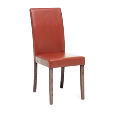 Brompton Dining Chair Red x 2
