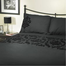 Wilkinson Plus Buckingham Duvet Set Black King Size