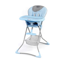 Graco Teatime Compact High Chair Blue