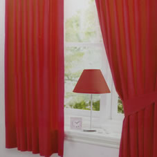 Wilkinson Plus Kids Curtains Red 66in x 54in