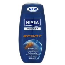 Wilkinson Plus NIVEA For Men Sport Shower Gel 2 in 1 Body and