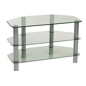 Wilkinson Plus Phoenix 3 Tier Glass Entertainment Unit