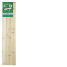 Wilkinson Plus Pre Sanded Natural Pine Shelf Kit 890mm