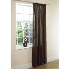 Wilkinson Plus Right Price Hopsack Curtain Chocolate Single