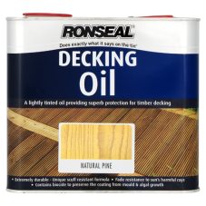 Wilkinson Plus Ronseal Decking Oil Natural Pine 2.5ltr