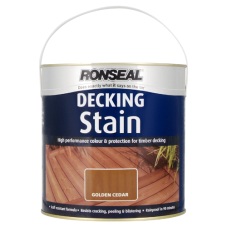 Wilkinson Plus Ronseal Decking Stain Golden Cedar 2.5ltr