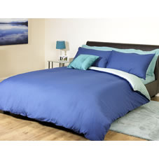 Wilkinson Plus Sleep Duvet Set Reversible Blue/Aqua Kingsize
