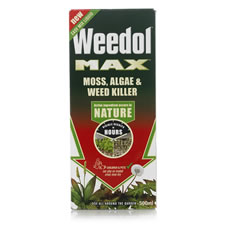 Wilkinson Plus Weedol Max Moss Algae and Weed Killer 500ml