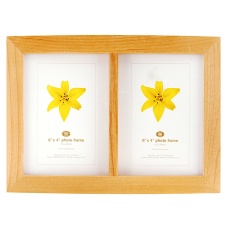 Wilkinson Plus Wilko Photo Frame Curve Maple Effect Multi 6inx4in