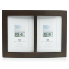 Wilkinson Plus Wilko Photo Frame Dark Maple Multi 6inx4in