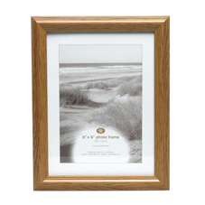 Wilkinson Plus Wilko Photo Frame Oak Effect 8inx6in