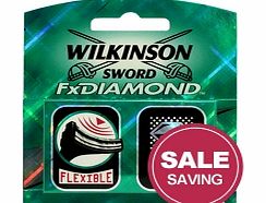 Wilkinson Sword FX Diamond Blades x 8