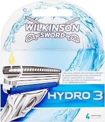 Wilkinson Sword Hydro 3 Cartridge Blades x 4