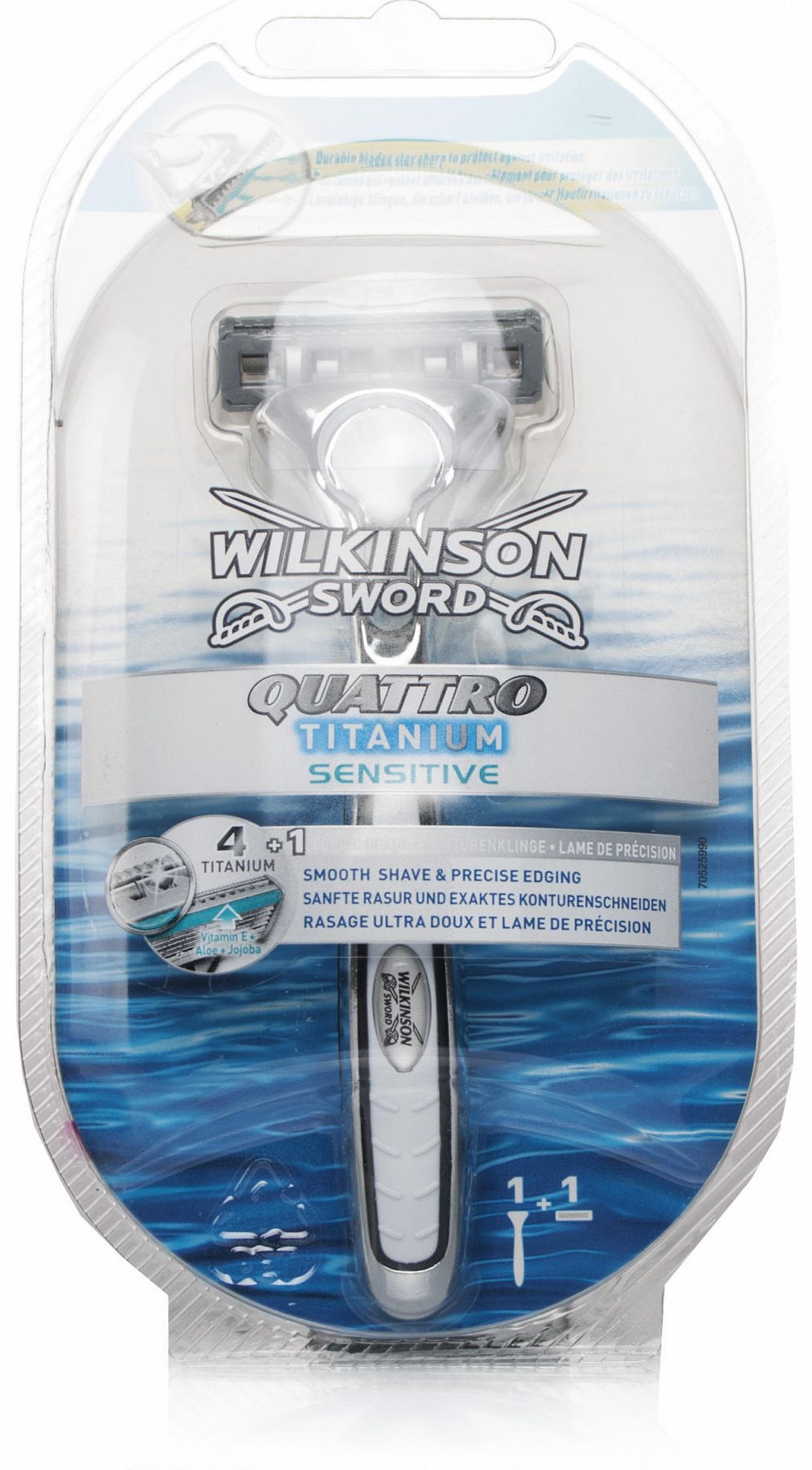Wilkinson Sword Quattro Titanium Razor