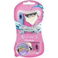 Xtreme 3 Beauty Disposable Razors x 4