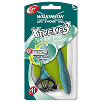 Wilkinson Sword Xtreme 3 Comfort Plus Sensitive Disposable