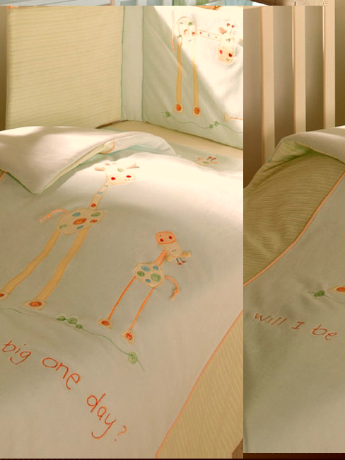 Will I Be Big Cot Quilt and Quilt Cover Nursery