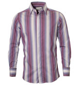William Hunt Lilac and Pink Stripe Long Sleeve