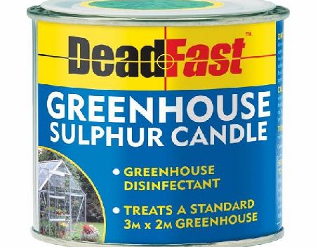William Sinclair Horticulture ltd Deadfast 300g Greenhouse Sulphur Candle