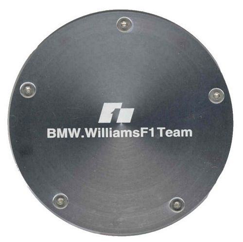 BMW Williams Logo aluminium Tax Disc Holder
