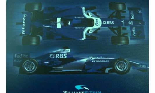 Williams Mousemat: Formula One 1 Williams F1 Team Rosberg NEW!