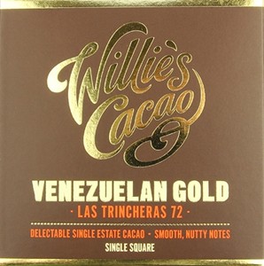 Willies chocolate Willies Venezuelan 72 Hacienda Las