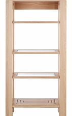 Maze Oak Shelving Unit