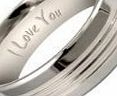Willis Judd New Mens Titanium Ring 8mm Wide Size Y Brand New. Engraved with I Love You on the inside of the Ring Available in Most Sizes Click Through to see other Sizes Comes in a Quality Velvet Gift Box