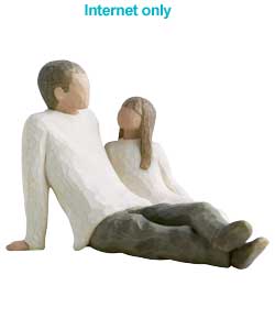 willow tree Father and Daughter Figure