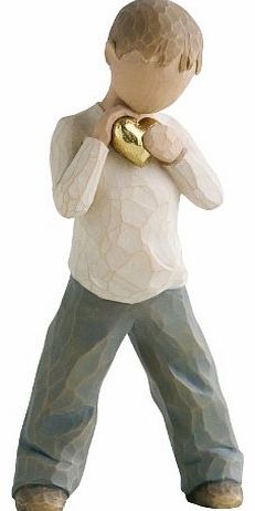 Willow Tree Heart of Gold Boy Figurine