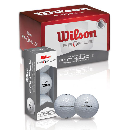 Wilson Golf Wilson Profile Anti-Slice Golf Balls 12 Balls