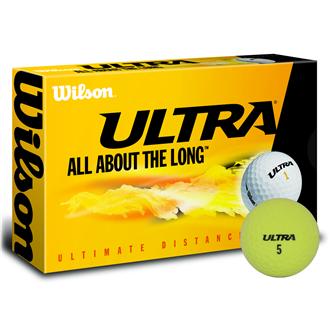Wilson Golf Wilson Ultra Ultimate Distance Yellow Golf Balls