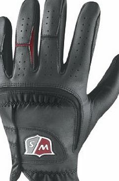 Wilson Mens Grip Plus Golf Gloves - Black, Medium