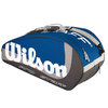 WILSON Pro Staff Six Racket Bag Blue/Grey/Silver